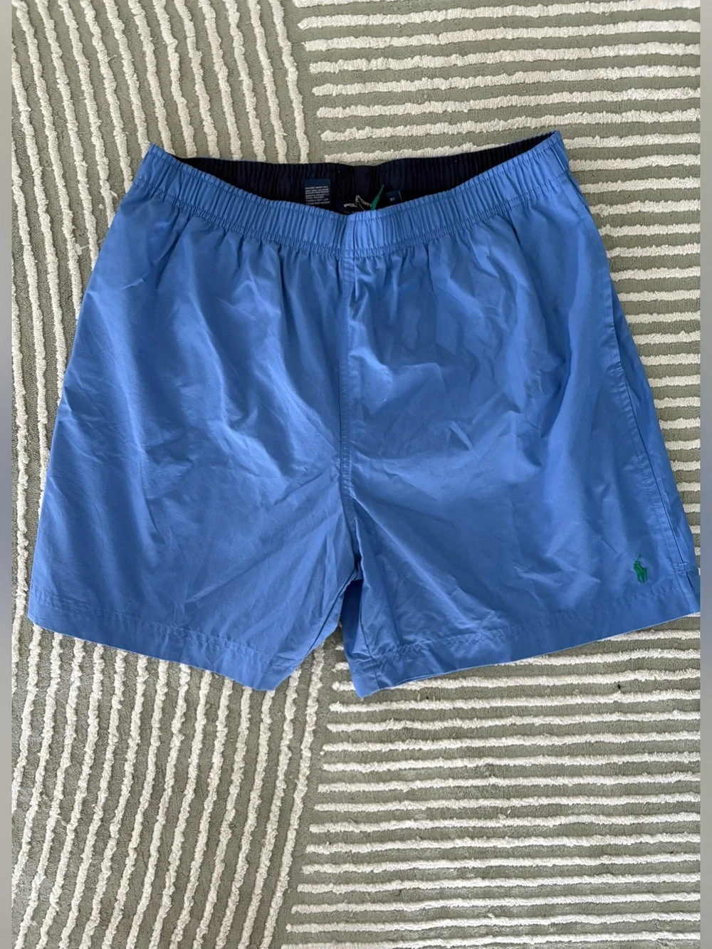 Polo by Ralph Lauren Light Blue Men's Swim Trunks L